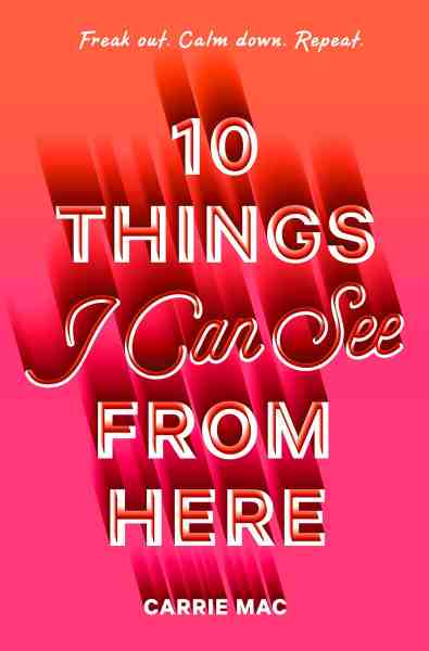 Front cover of "10 things I can see from here"