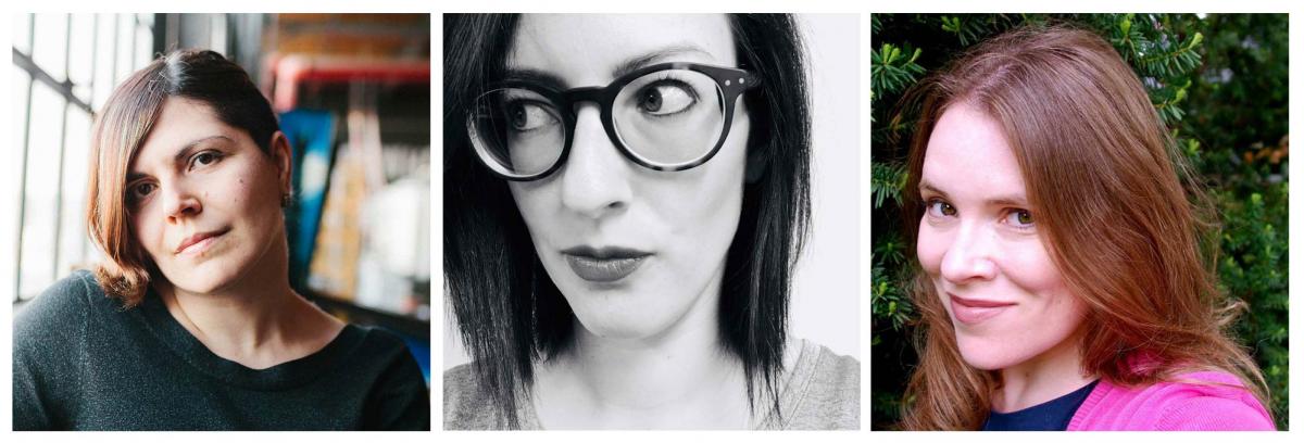 Fiction Contest Winners: Paola Ferrante, Tanya R. Ward, and Kate Felix