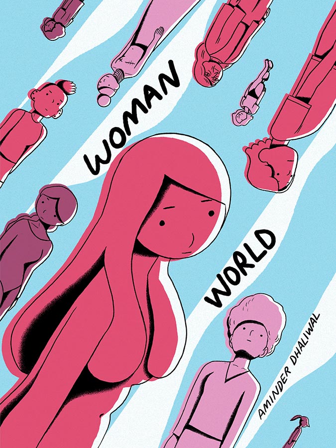 Picture of Aminder Dhaliwal's graphic novel, Woman World