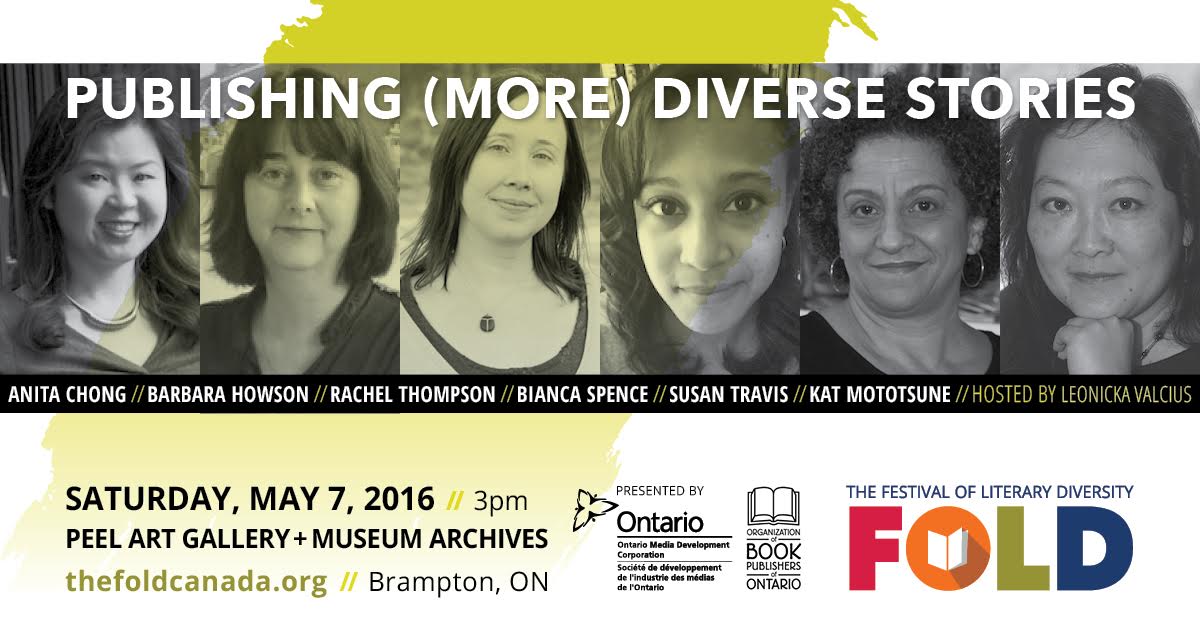 Room on The FOLD Panel: Publishing (More) Diverse Canadian Stories