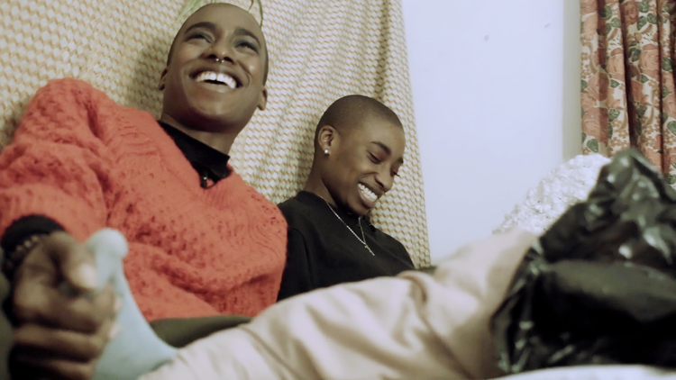 talktheting Two women laughing