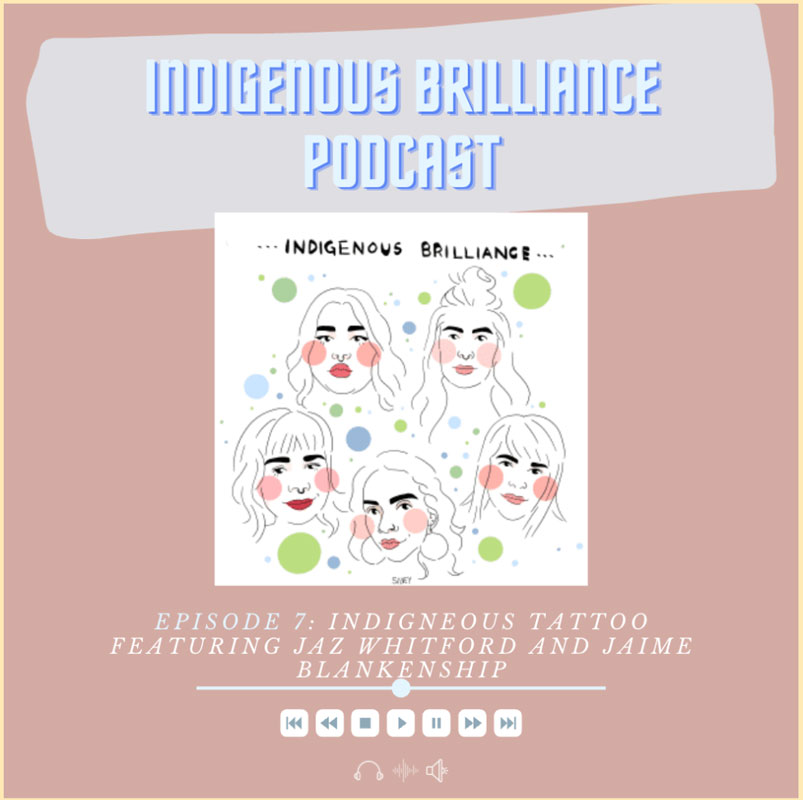 Indigenous Brilliance Podcast Art