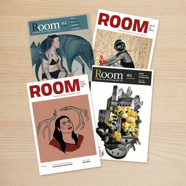 Four assorted issues of Room magazine