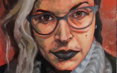 “The Nasib, standing at the ruins”  by Rasha Abdulhadi