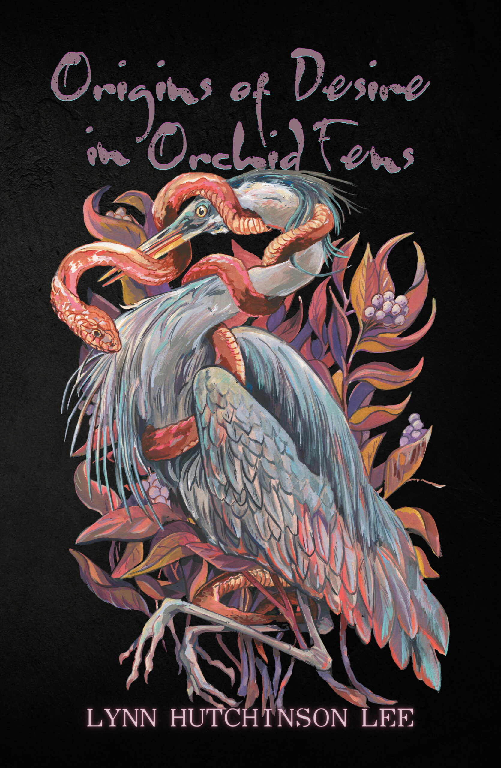 RVW Diamat Book cover of Origins of Desire in Orchid Fens by Lynn Hutchinson Lee