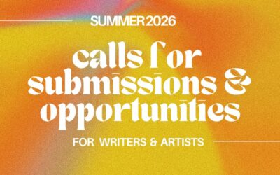 Calls for submissions: Summer 2026