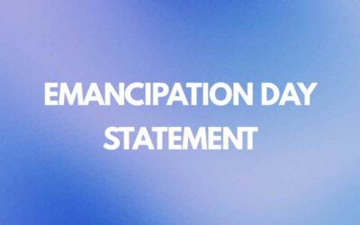 Emancipation Day Statement