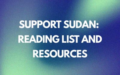 Support Sudan: Reading List and Resources