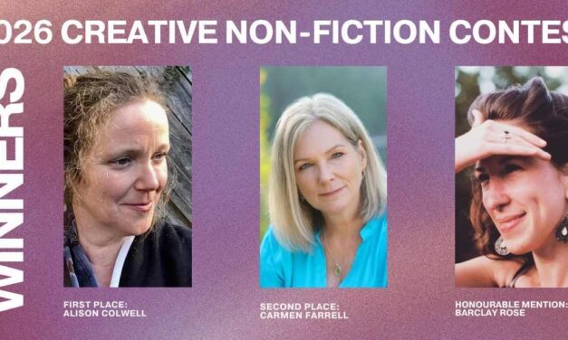 Creative Non-Fiction Contest 2026: The Winners